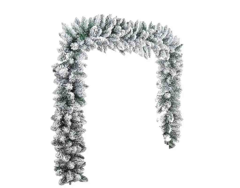 180-270cm flocked Artificial Christmas Garland