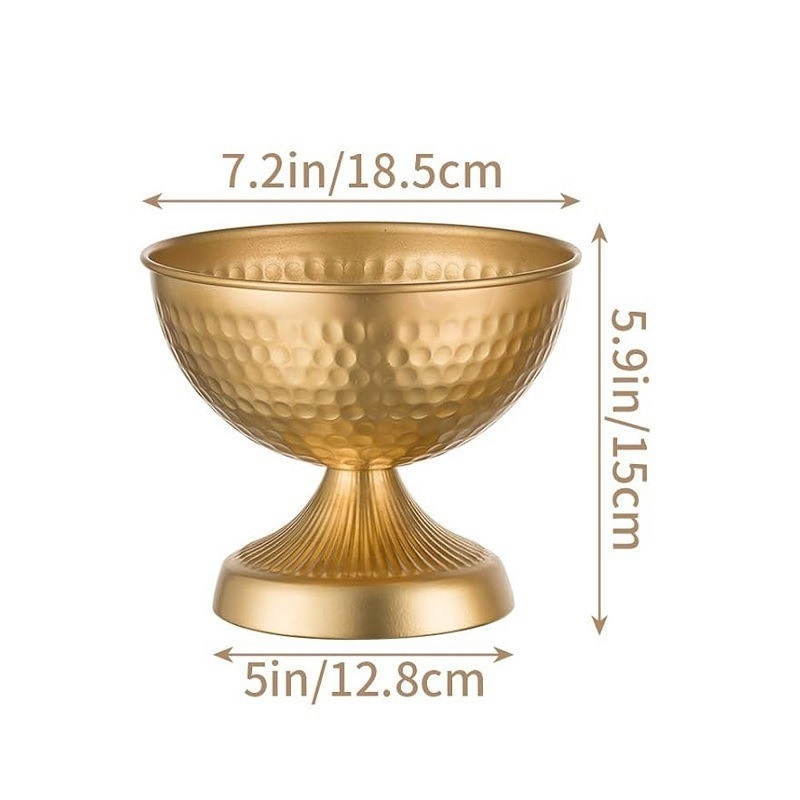 Iron flower vase