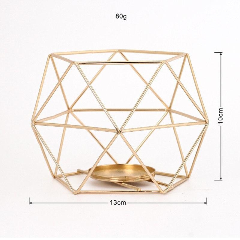 Iron scented candle holder