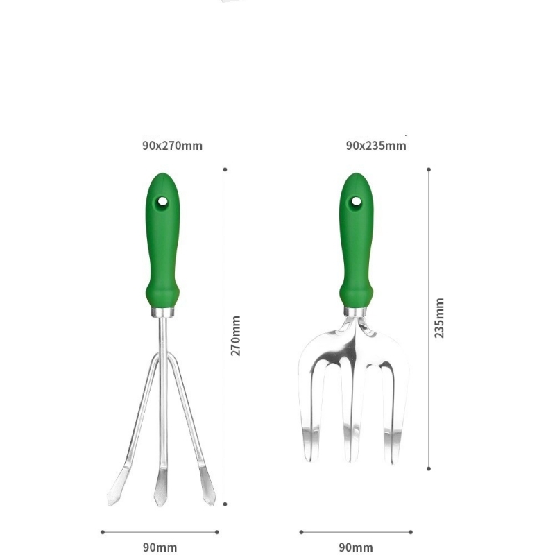 A Eleven-piece gardening tool set