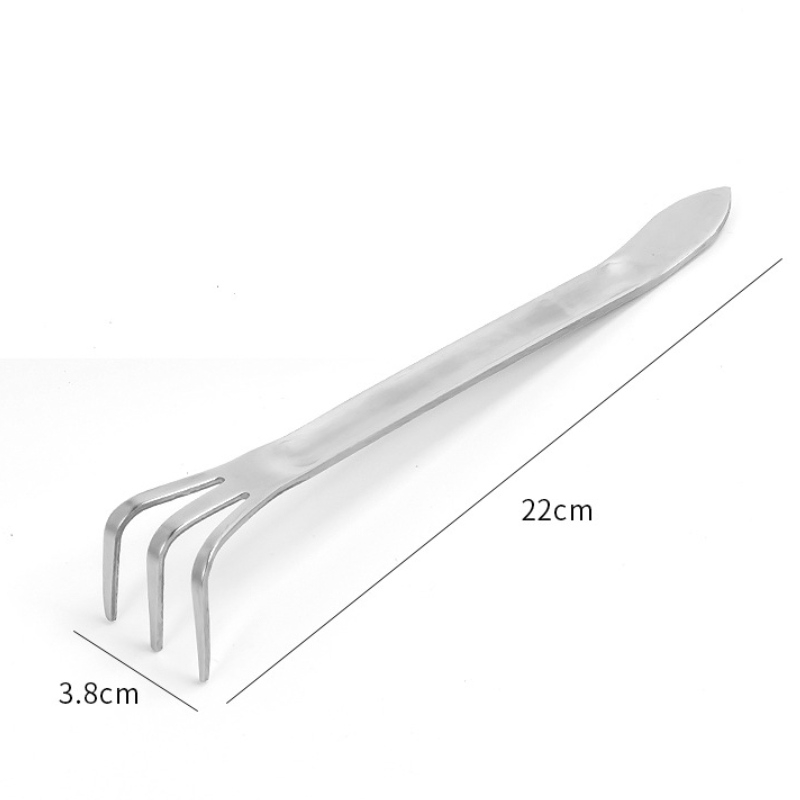 Stainless Steel Dual-Purpose Gardening Rake