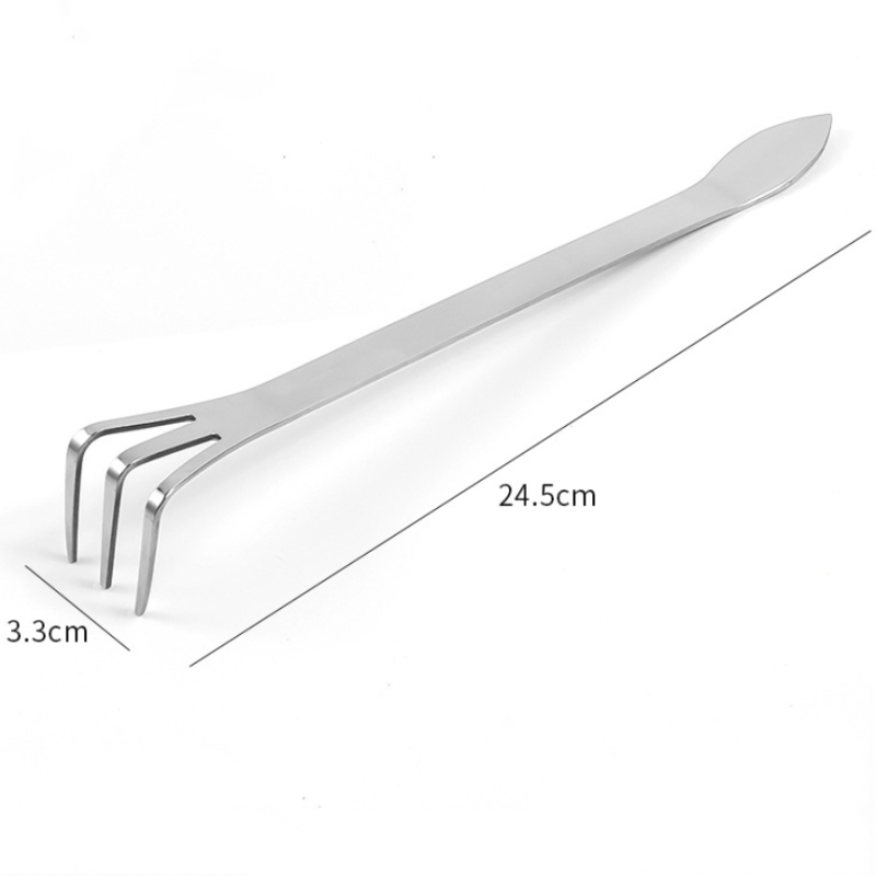 Stainless Steel Dual-Purpose Gardening Rake