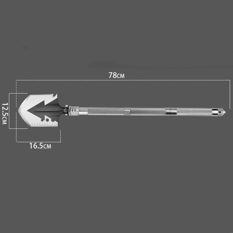 Outdoor Multi-functional Folding Shovel