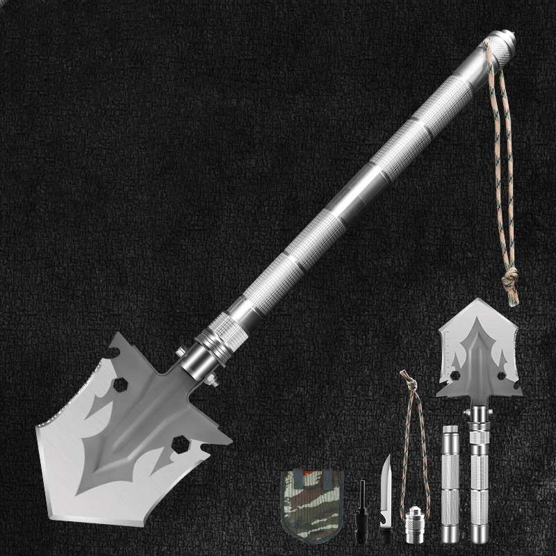 1-section, 2-section, 3-section, 4-section multi-functional shovel