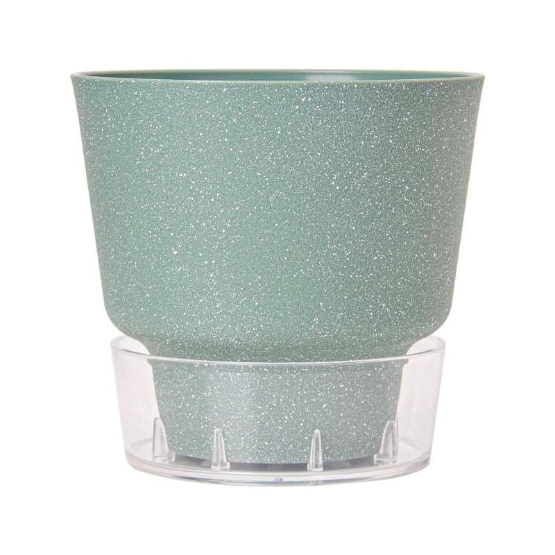 Automatic water-absorbing flower pot