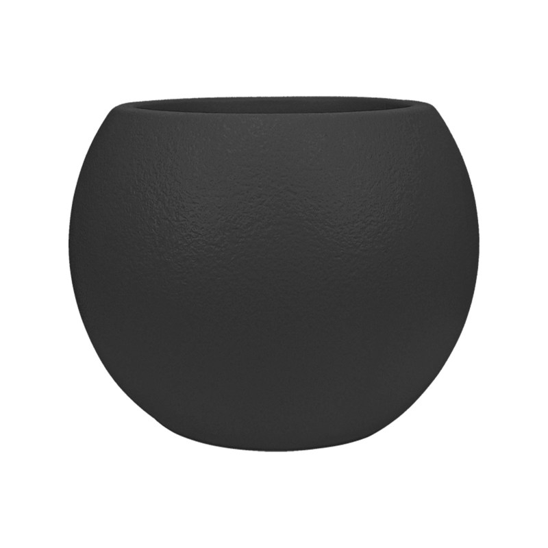 Spherical flower pot made of imitation fiberglass material