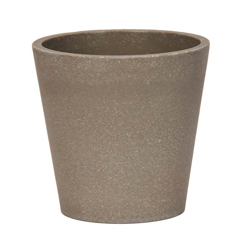 Plastic flower pots without hole