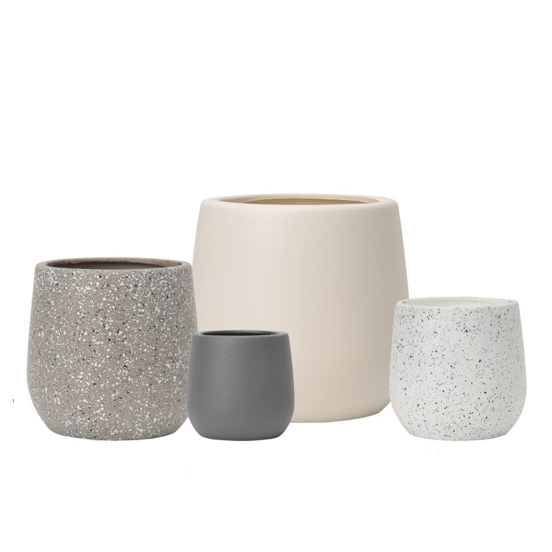 3.5 inch, 4 inch, 5 inch, 6.5 inch and 8 inch plasitc flower pots