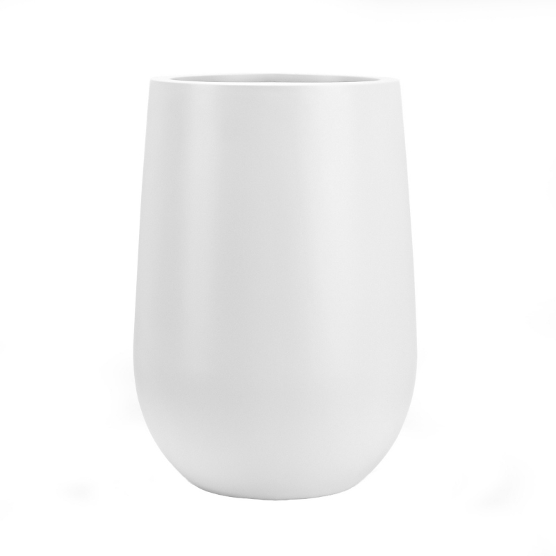 Factory direct sales of large curved plastic flower pots