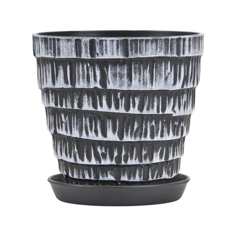 Imitation cement texture plastic flower pot