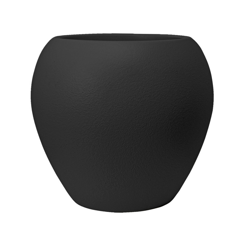 Imitation porcelain large-diameter plastic flower pot