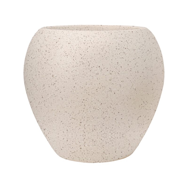 Imitation porcelain large-diameter plastic flower pot