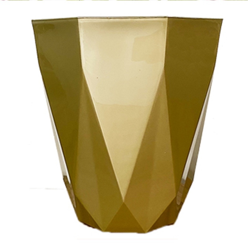Diamond-shaped large flower pot