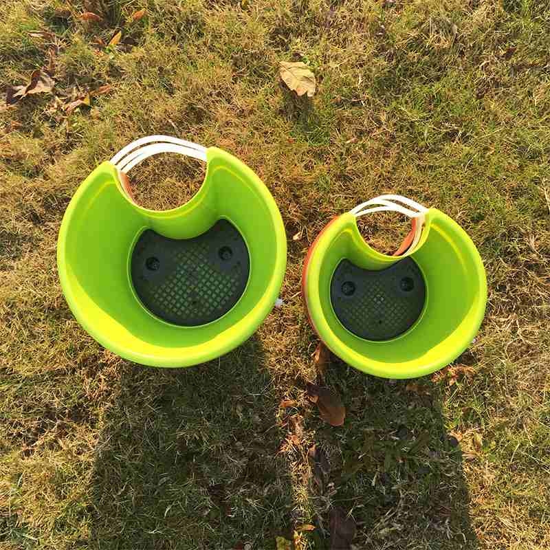 Hanging plastic flower pots