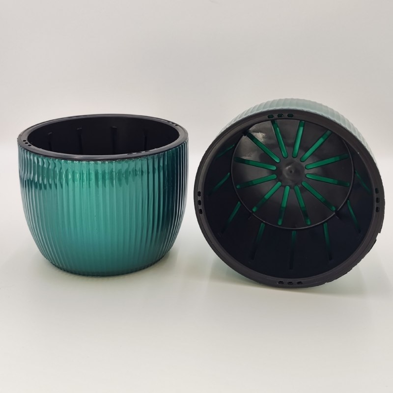 Wholesale double-layer plastic flower pots