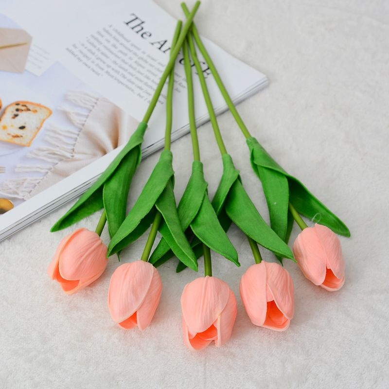 Artificial tulips