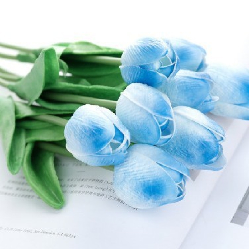 Artificial tulips
