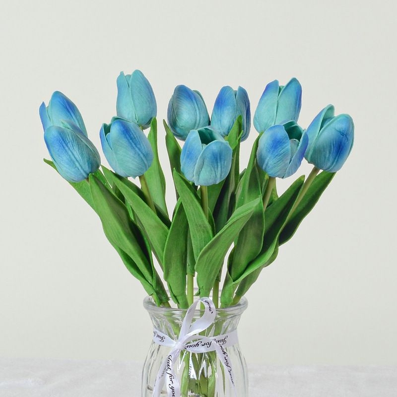 Artificial tulips
