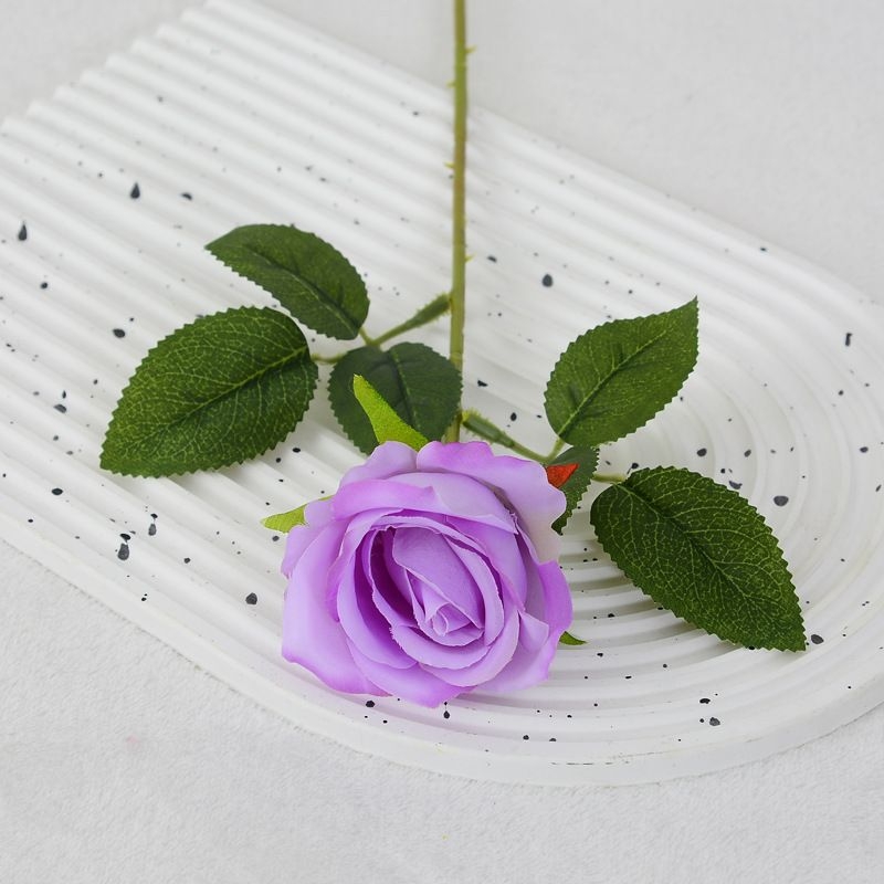 Artificial Single Rose Stem