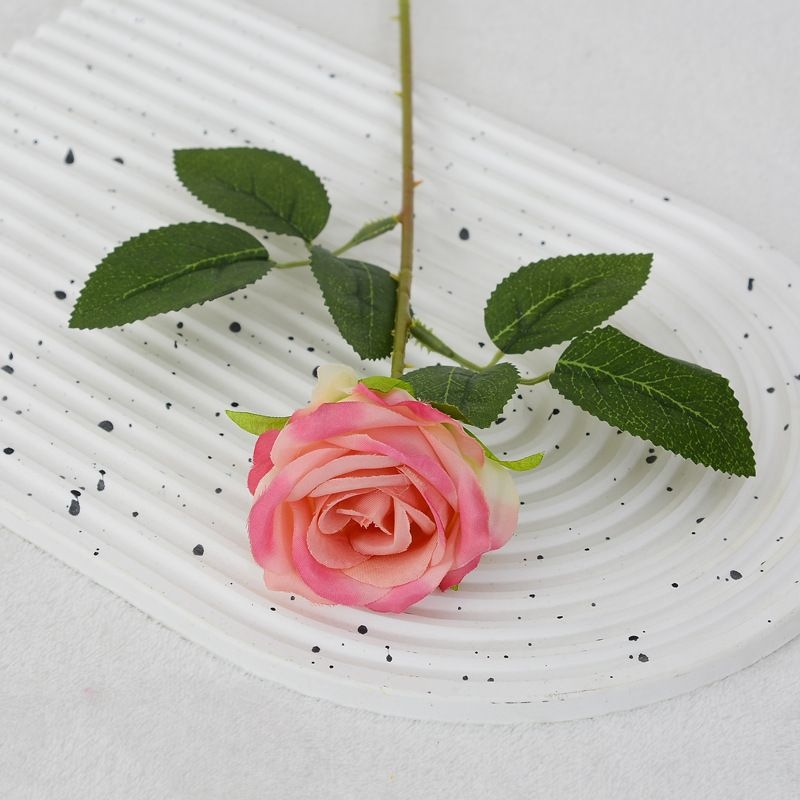 Artificial Single Rose Stem
