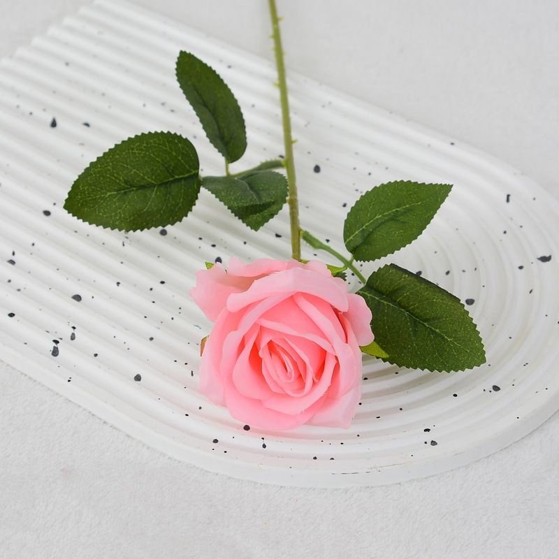 Artificial Single Rose Stem
