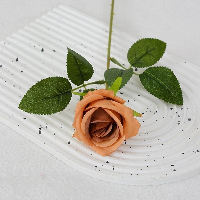 Artificial Single Rose Stem