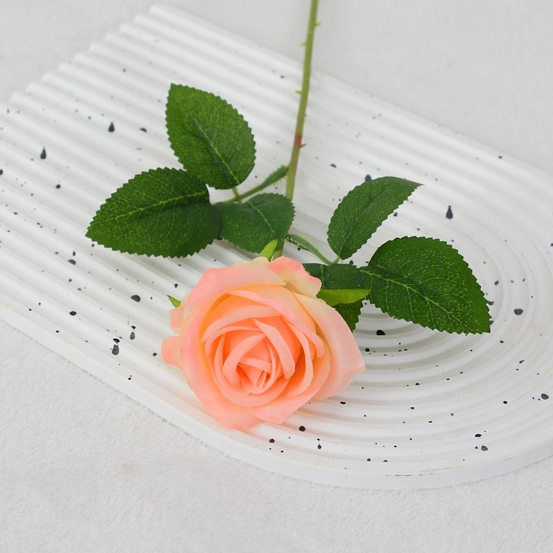 Artificial Single Rose Stem
