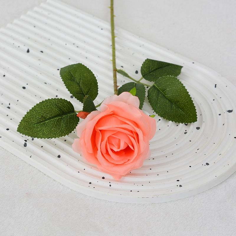 Artificial Single Rose Stem