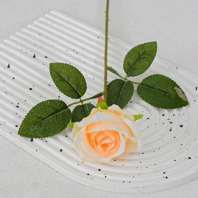 Artificial Single Rose Stem