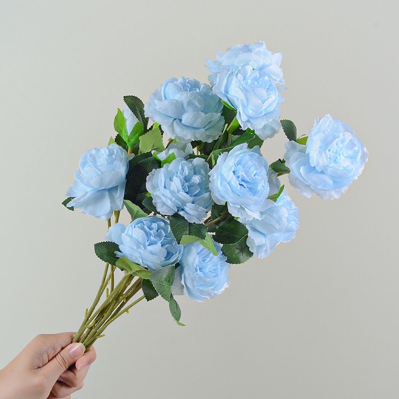 Artificial peony flowers