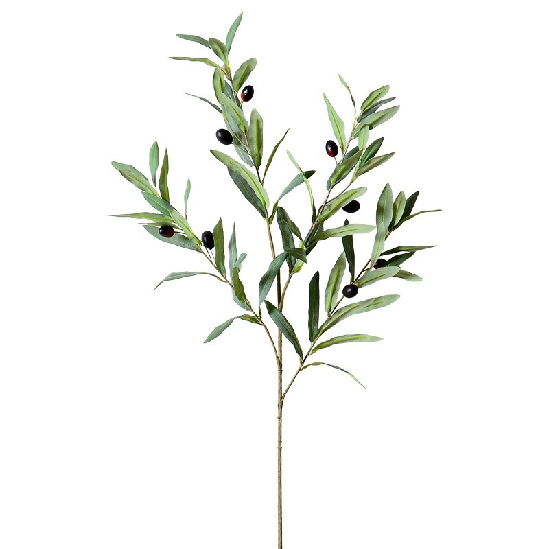 Artificial olive tree plants