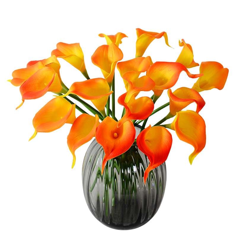 Single mini calla lily artificial flower