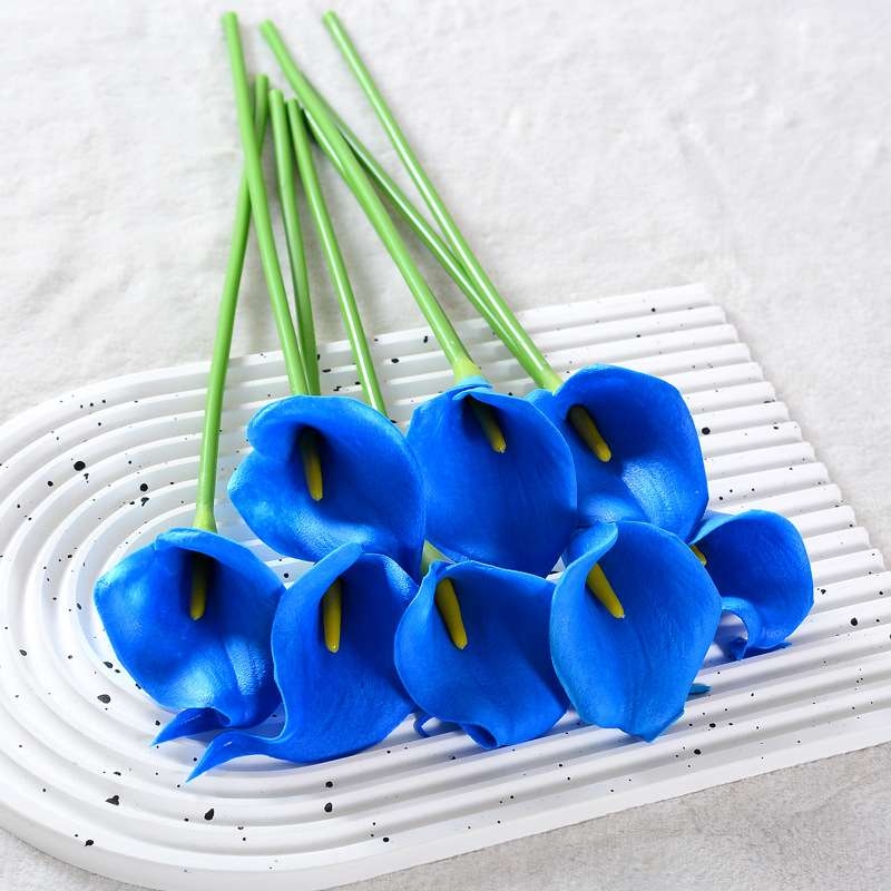 Single mini calla lily artificial flower