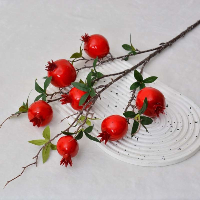 Artificial pomegranate Branch