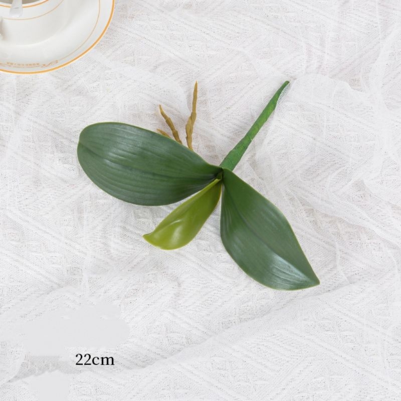 Artificial Phalaenopsis orchid leaves