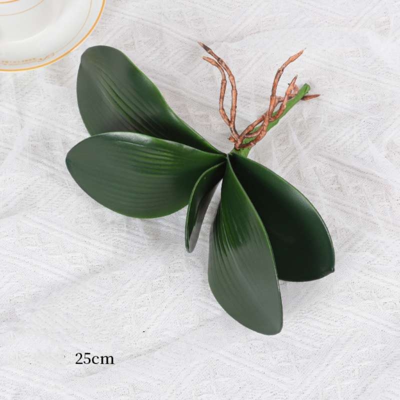 Artificial Phalaenopsis orchid EVA leaves