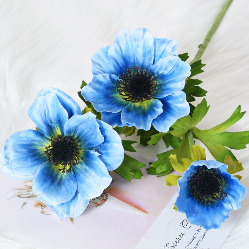 Artificial Anemone Flowers