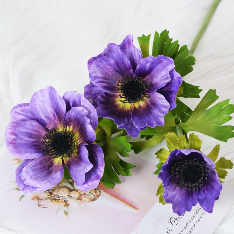 Artificial Anemone Flowers
