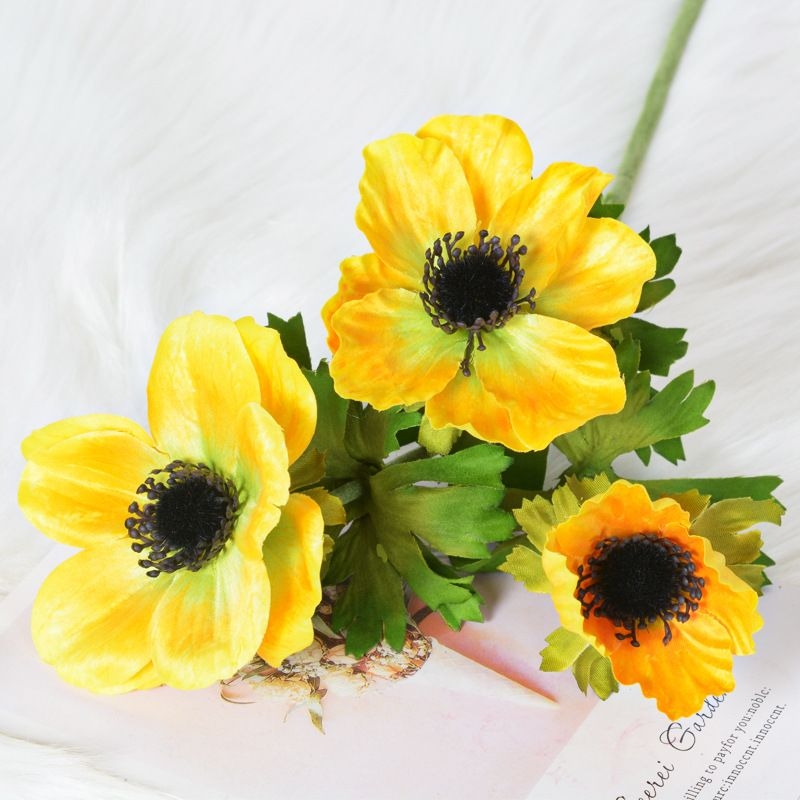 Artificial Anemone Flowers
