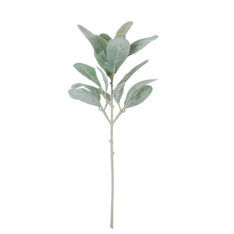 Artificial Dusty Miller Stem