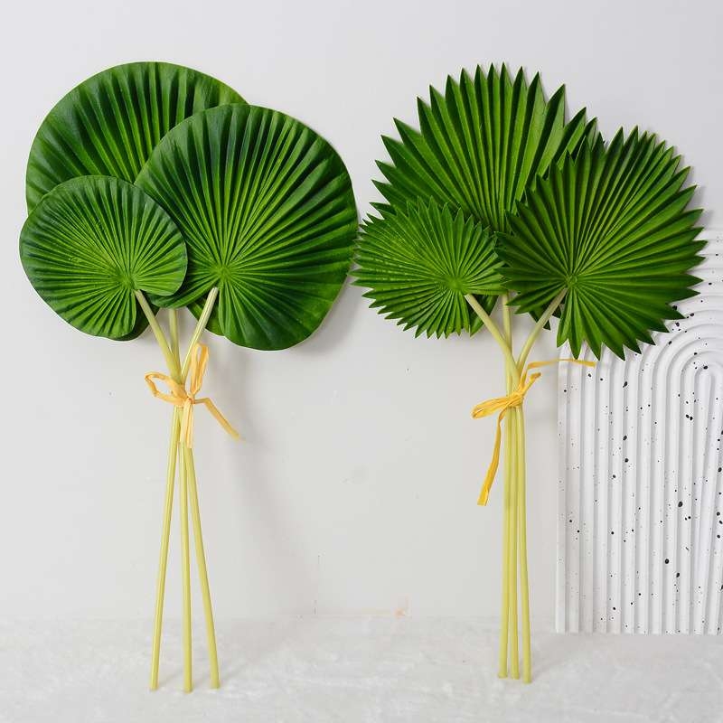 Artificial Fan Palm Leaf