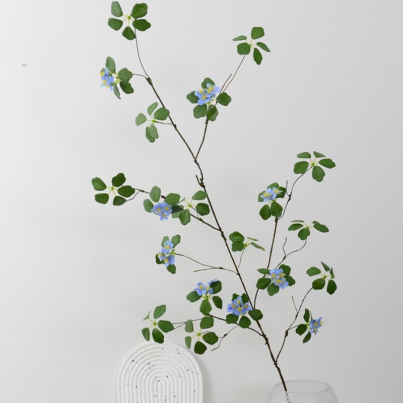 Artificial  Four-Leaf Fortune branch