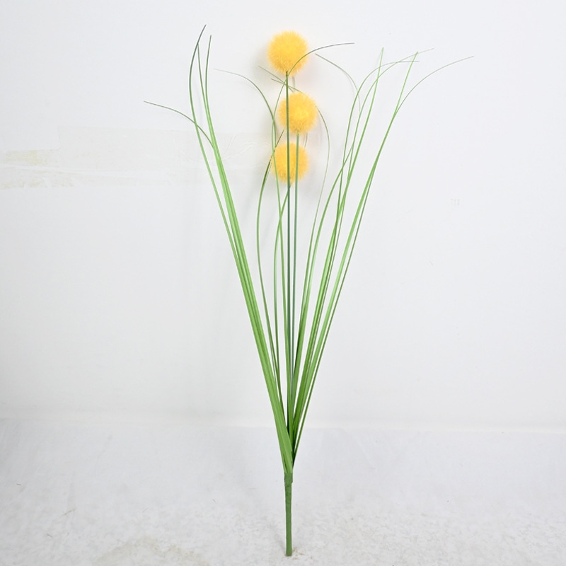 Artificial Pompon Reed Grass