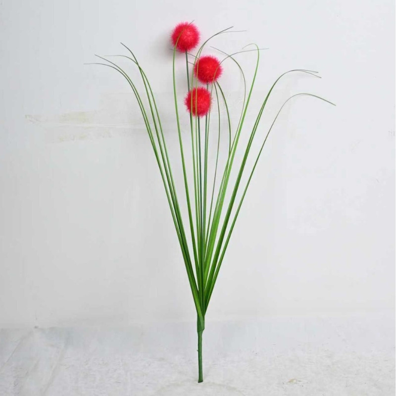 Artificial Pompon Reed Grass