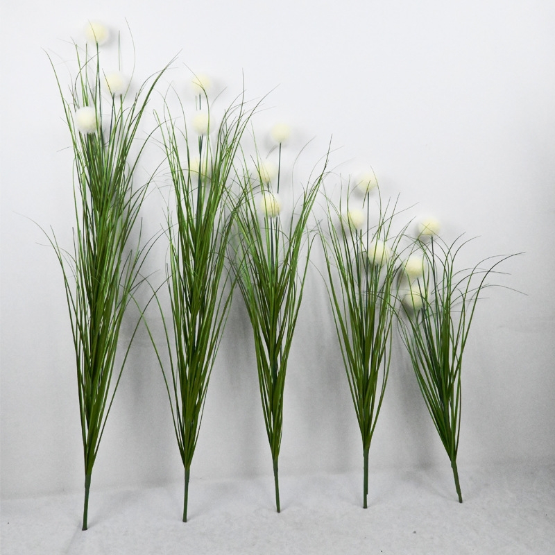 Artificial Pompon Reed Grass