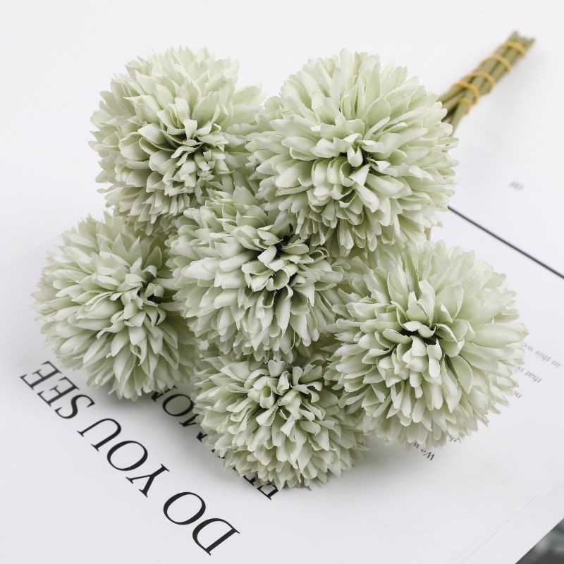 Artificial Ping Pong Chrysanthemum