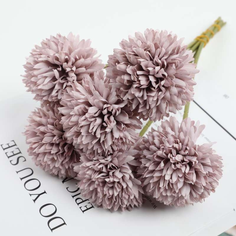 Artificial Ping Pong Chrysanthemum