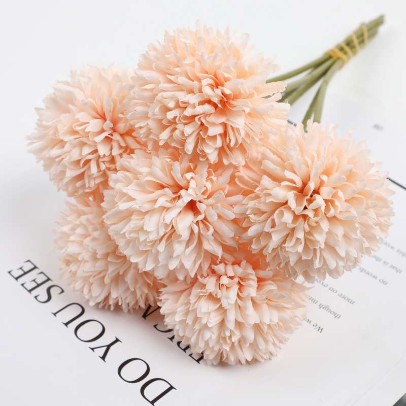 Artificial Ping Pong Chrysanthemum