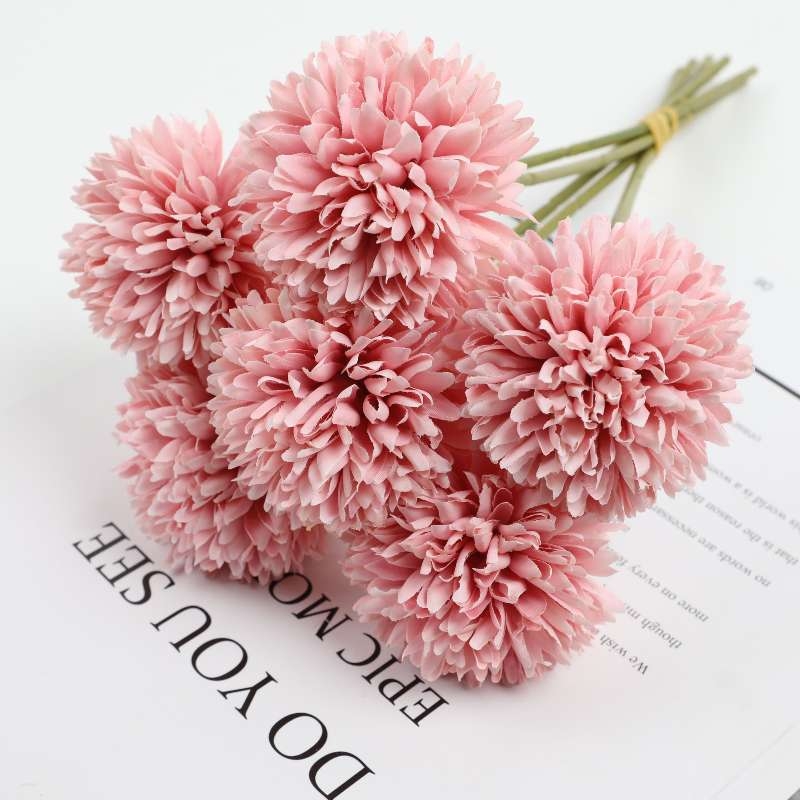 Artificial Ping Pong Chrysanthemum