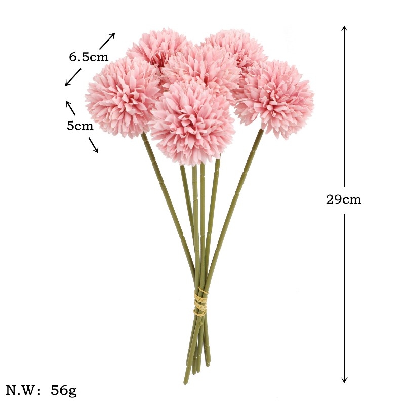 Artificial Ping Pong Chrysanthemum